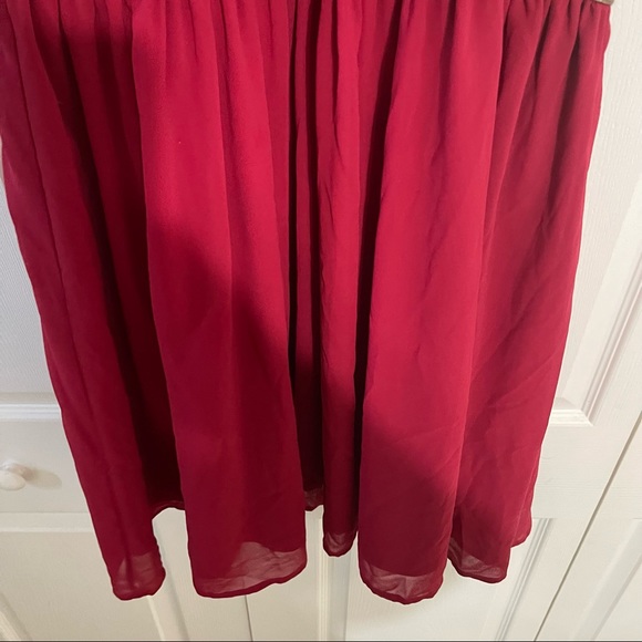 Surplus Chiffon Flared Dress - Picture 3 of 6